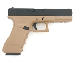 Пистолет KJW GLOCK G17 CO2  KP-17.CO2 TAN - фото 37074