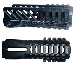 Цевье копия зенит б11у комплет для АКСУ Нейлон черный - фото 44915