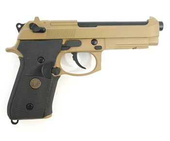 Пистолет WE BERETTA M9A1  GBB WE-M009-TAN