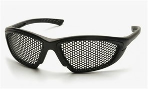 Очки сетка черные аналог Pyramex Trifecta SB76WMD Anti-fog